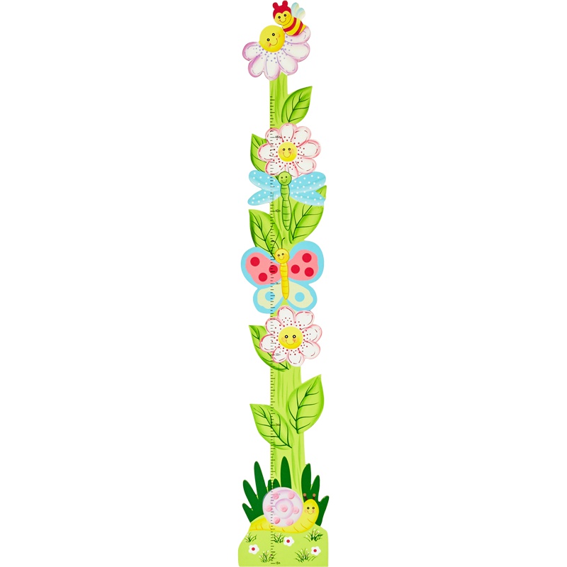 纷朵奇主题儿童房幼儿园木质创意身高尺墙贴