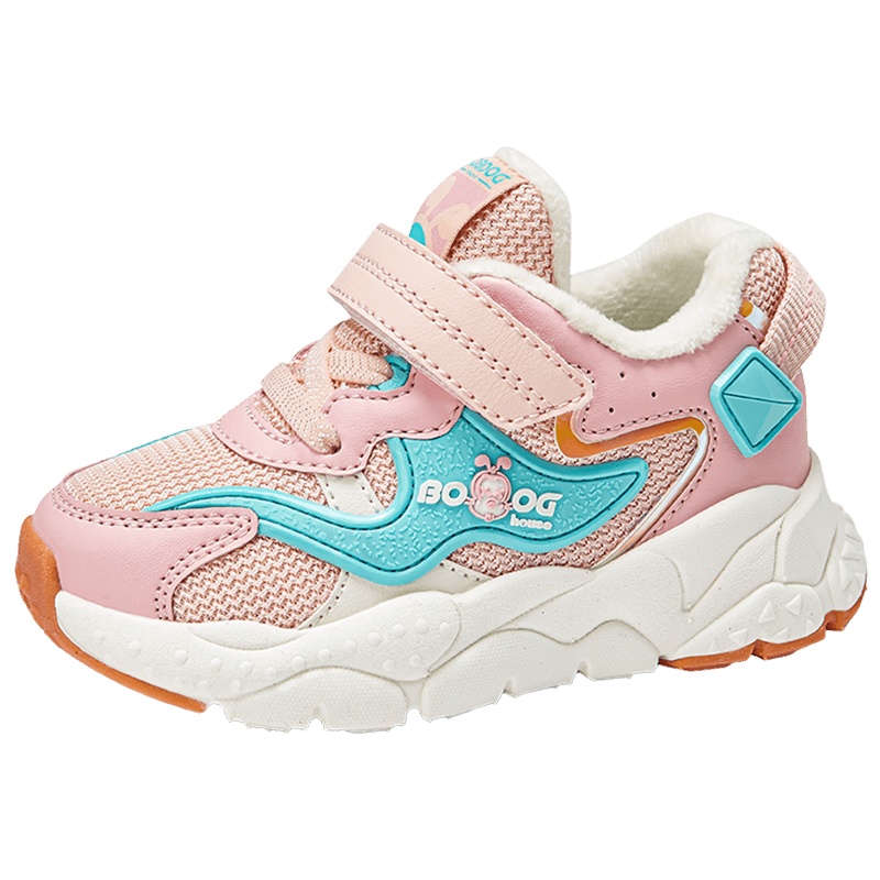 巴布豆house童鞋2021冬季新款儿童棉鞋小童宝宝鞋子男女童学步鞋子BJ21859