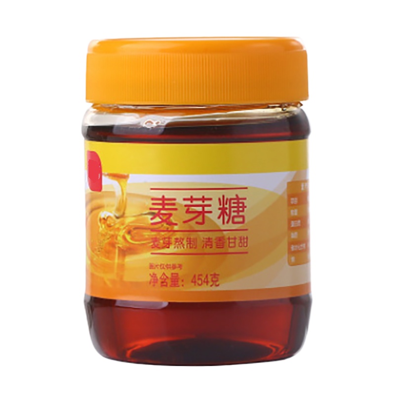 岭味麦芽糖 糖果糖浆糖稀儿时饴糖 牛轧糖原料原装454g烘焙原料