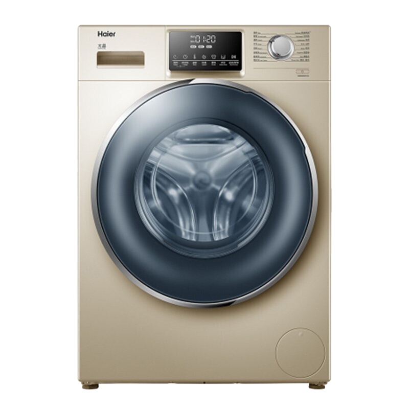 (Haier)海尔全自动滚筒洗衣机直驱变频洗烘一体带烘干G100928HB12G