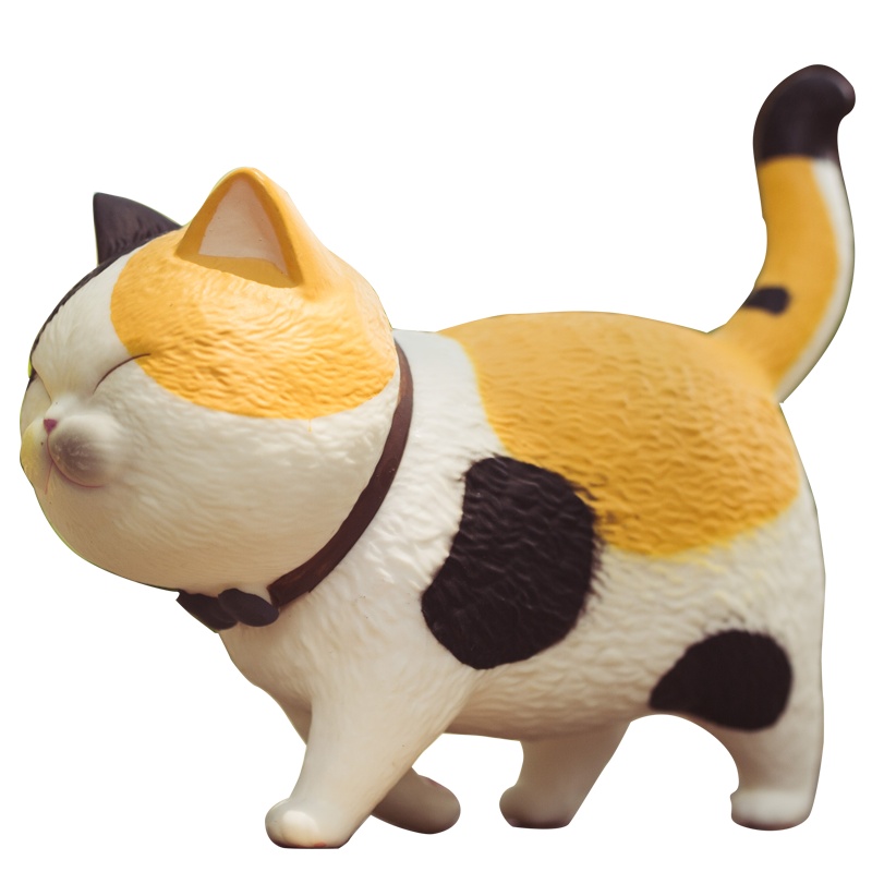 手办动漫玩具盲盒 超萌新品 9款猫咪手办  盒装公仔摆件盒蛋