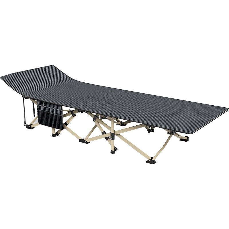 三极户外(Tripolar) TP1049 加宽加厚办公室午休床午睡床条纹牛津布折叠床简易陪护单人折叠床