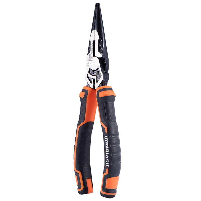 万创铬钒钢老虎钳钢丝钳斜嘴钳斜口钳尖嘴钳8英寸6英寸多功能钳子