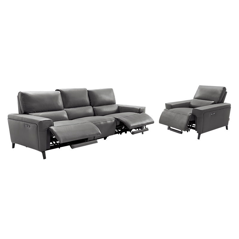 芝华仕头等舱意式轻奢科技布电动功能沙发大户型客厅组合10272新