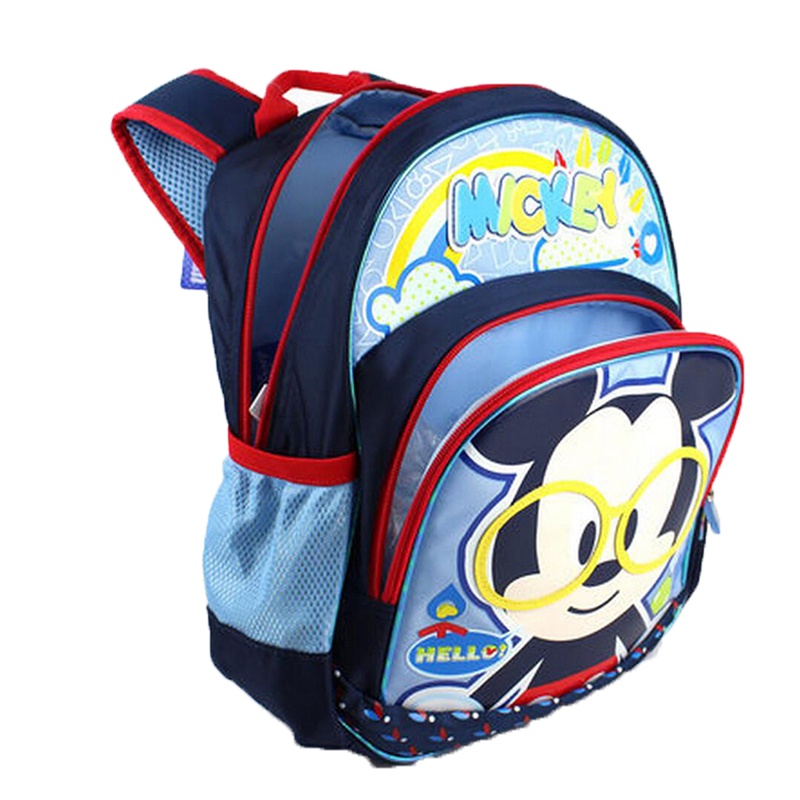 迪士尼(Disney)书包幼儿书包小学生1年级减负护脊双肩包9022