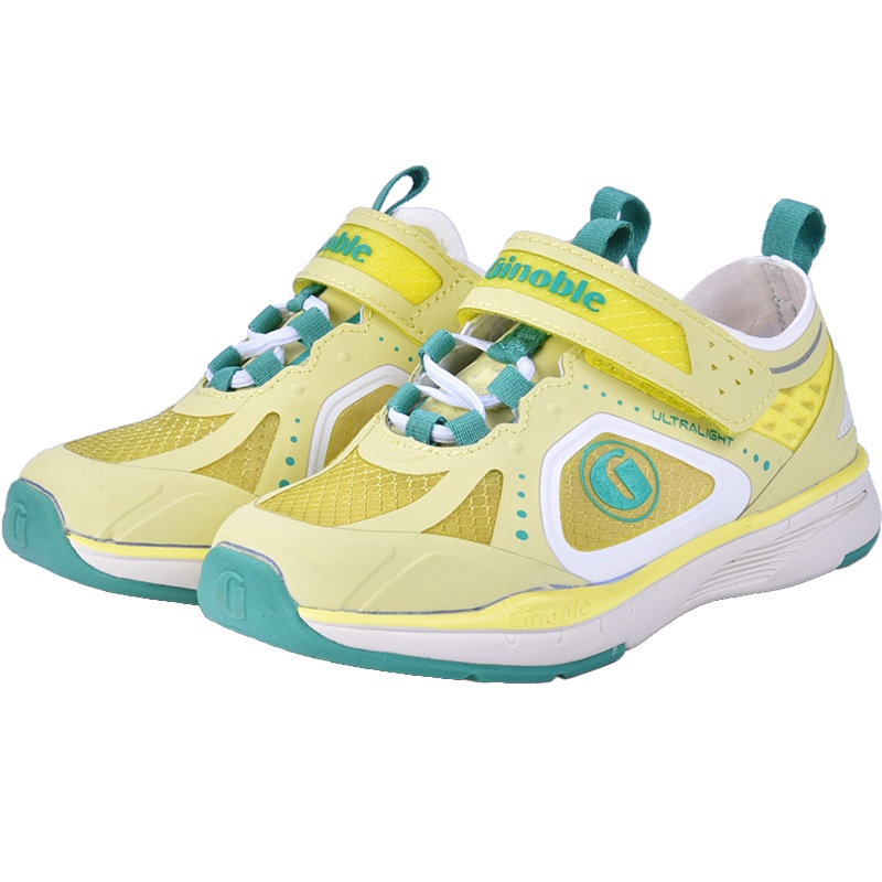 基诺浦机能鞋2021新夏季宝宝鞋子学步鞋透气网面小白鞋