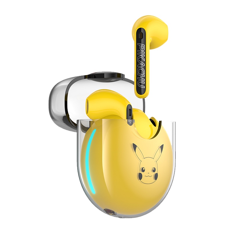 漫步者(EDIFIER)HECATE GM5皮卡丘 真无线TWS蓝牙5.2耳机游戏音乐运动耳麦防水 适用黑鲨红魔华为