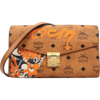 MCM 女士 Millie系列涂层帆布单肩斜挎包中号 MWRAAME11