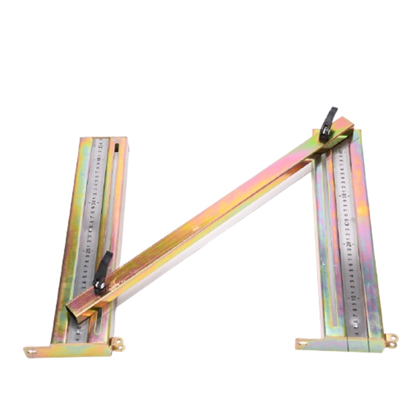 手动瓷砖切割机推刀激光器靠尺盘标尺古达保护垫快压螺丝轴承刀轮配件 安装孔距12.7CM(3CM--55CM)尺盘