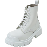 巴黎世家 BALENCIAGA 女士牛皮革厚底鞋短靴590974 WA967