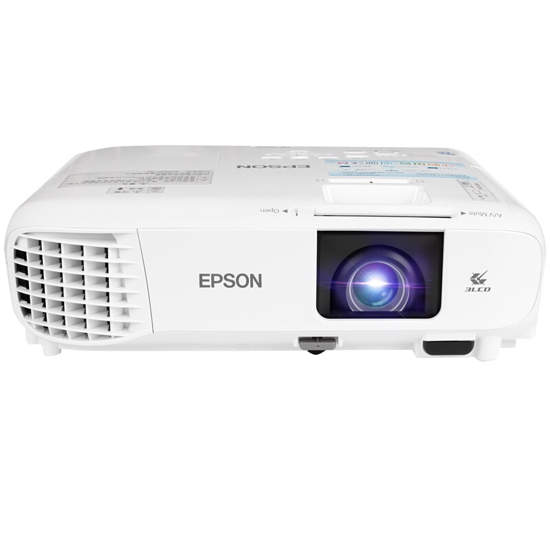 爱普生(EPSON)CB-FH06 商务办公投影机（1080P 3500流明 支持侧投 短距离投影）