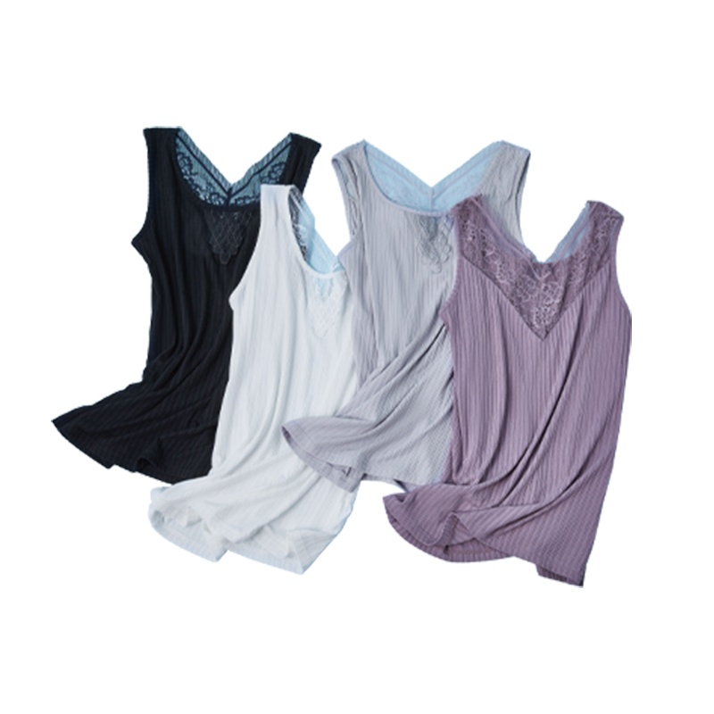 ENK简约百搭修身无袖女吊带内搭打底背心