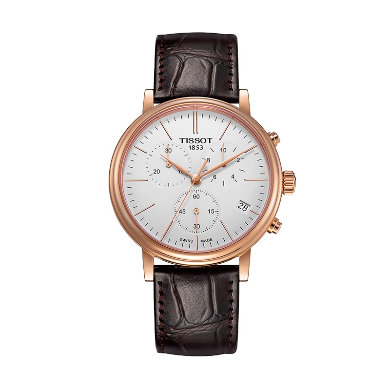 瑞士(TISSOT)天梭手表 卡森系列 石英表男士T122.417.11.011.00