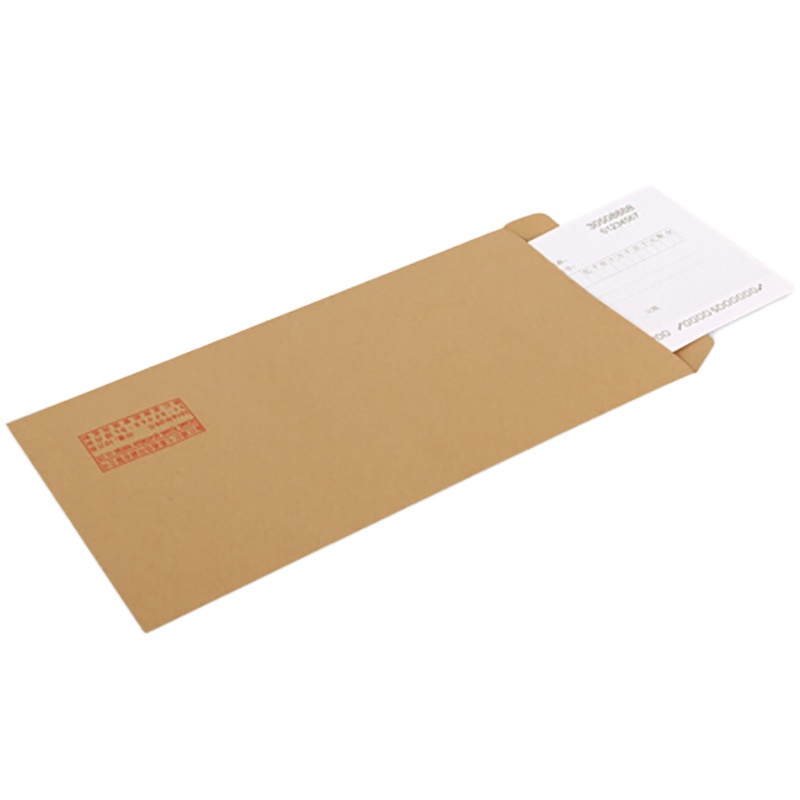 鲁运 LY-XF 农行定制 中文牛皮纸邮局标准6号信封100g 10000个