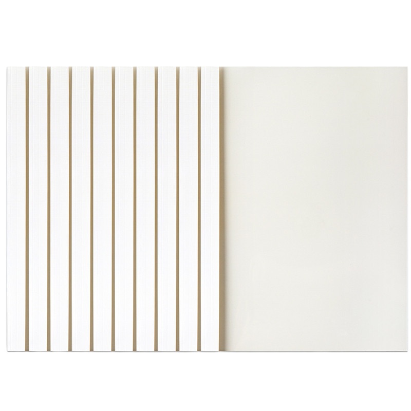 得力3865 热熔封套 热熔装订机专用装订封皮 A4/3mm(10个/袋)(1袋价格)