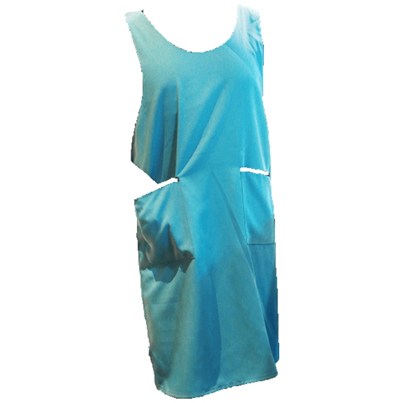 家柏饰(CORATED)七之莲成人围裙韩版时尚厨房餐厅奶茶店咖啡厅市工作服围裙定制