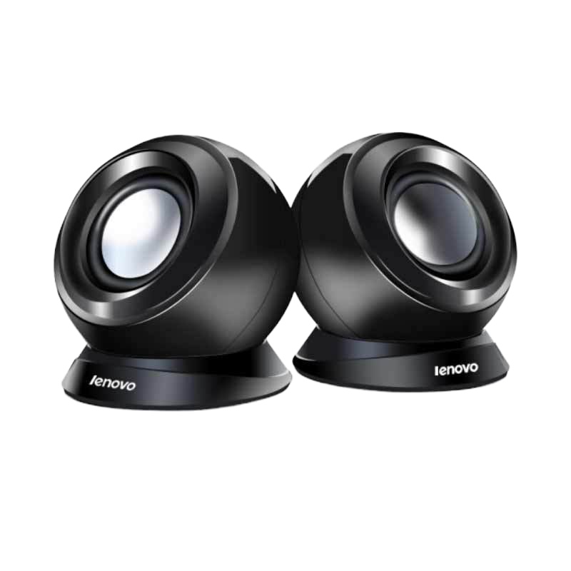 联想(Lenovo)M0520音箱音响电脑台式机笔记本电脑音箱低音炮多媒体2.0声道 黑色