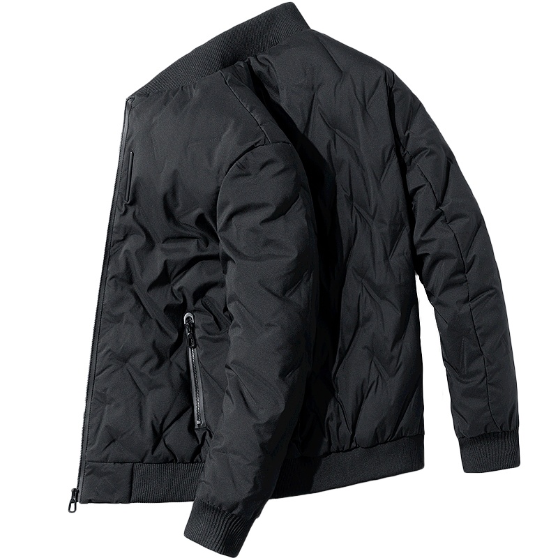 稻草人羽绒服男短款2019冬季新品潮流时尚男装休闲立领保暖外套