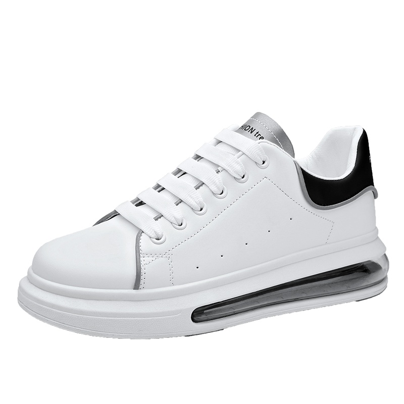 绛天男鞋冬季韩版潮流白色板鞋男士休闲百搭夜光秋季小白鞋运动气垫潮鞋