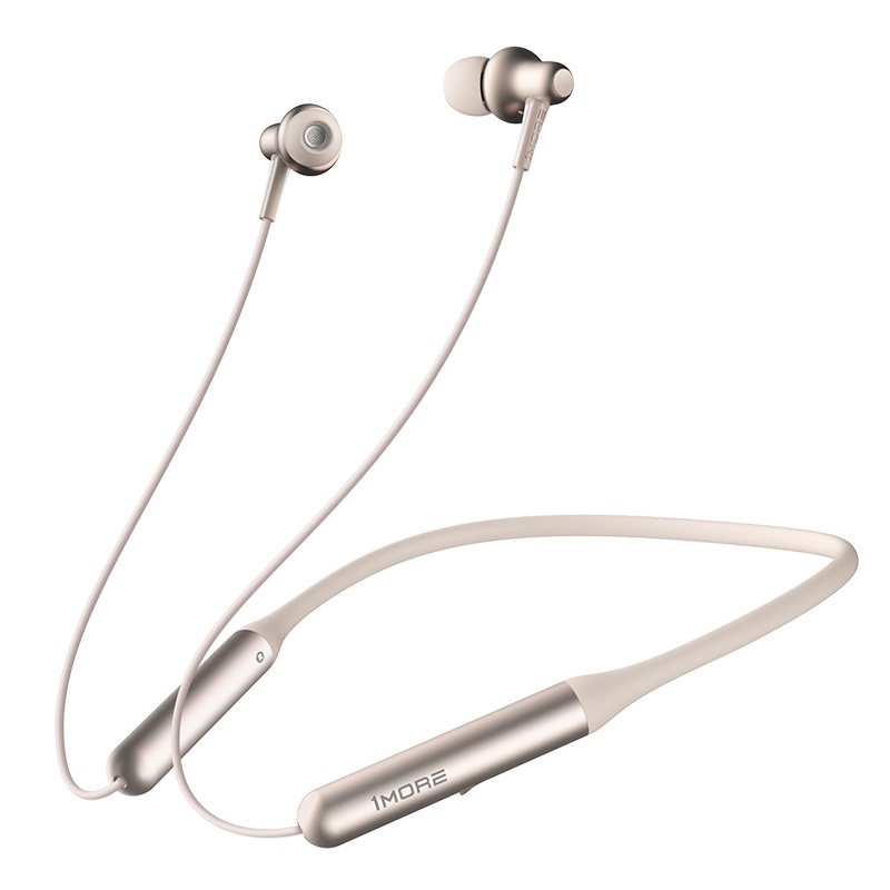 1MORE万魔ESD6001B时尚双动圈蓝牙耳机颈挂脖式入耳式无线运动跑步项圈耳塞防水防汗音乐通话降噪学生耳机女 流光金