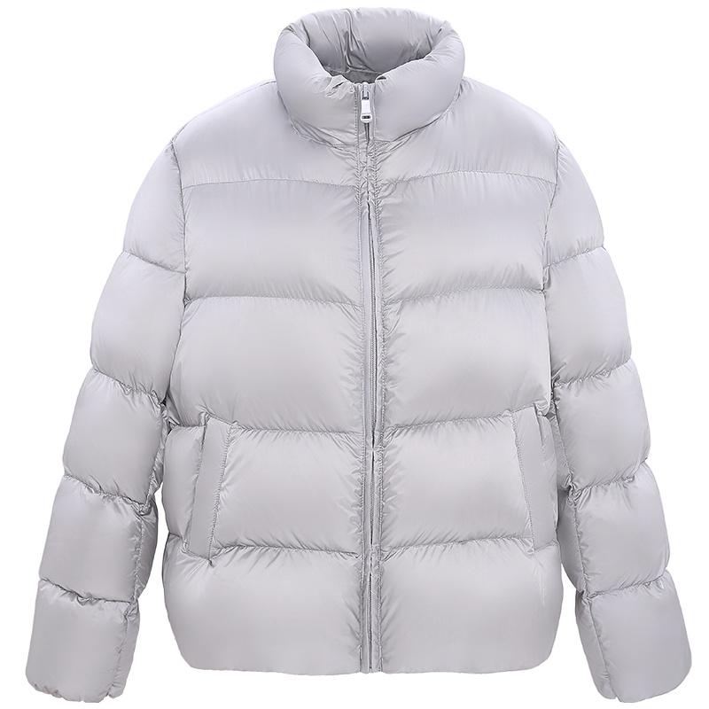 高梵(GOLDFARM)2019秋冬新款女式百搭短款立领面包服保暖羽绒服