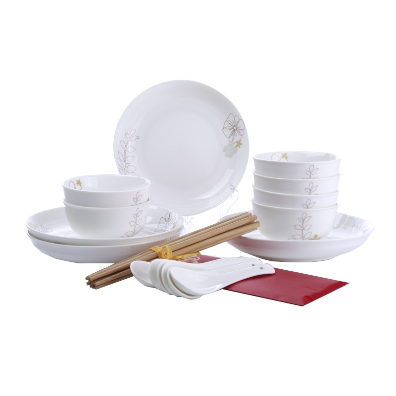 爱依瑞斯(ARIS) 润叶22头餐具套装 AS-D2201H