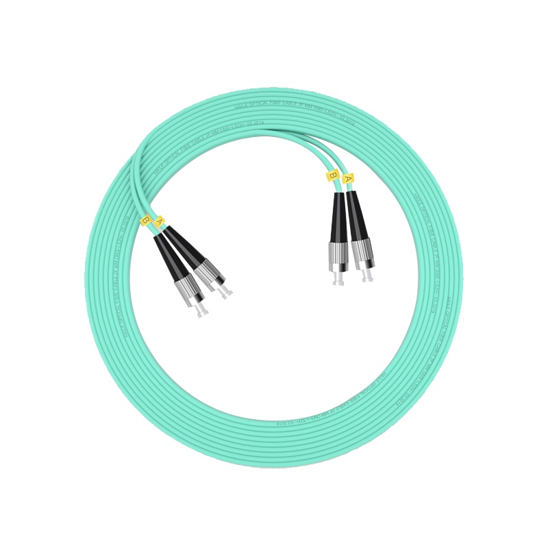 千天(QANTOP)光纤跳线 电信级光纤熔接收发器尾纤 光端机适用 FC-FC多模双芯OM3- QT-GXTX320
