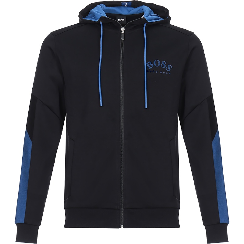 HUGO BOSS 雨果博斯 男士 棉质常规版连帽运动衫外套上衣 50430548