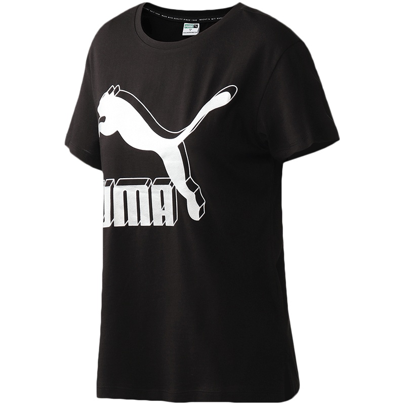PUMA彪马女装运动服休闲圆领短袖T恤596512