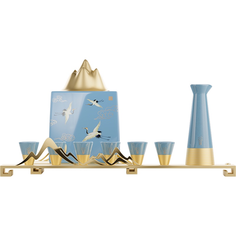 谷小酒万里宋境52度1500ml 浓香型白酒 礼盒 收藏送礼 白酒旗舰