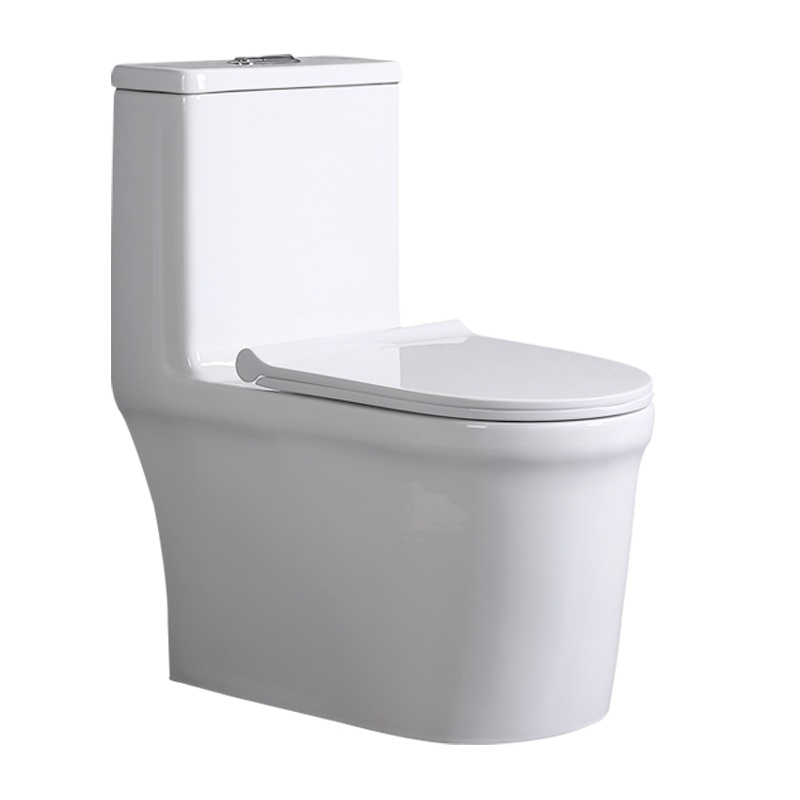 虹吸式家用陶瓷马桶大管道大冲力防堵坐便器连体座便器250/350/450/500坑距