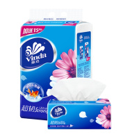 维达 130抽(送20抽)153*195*3层*150抽*3包/提*16提/箱 抽取式面巾 V2182 (整箱销售)