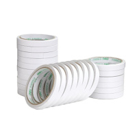 得力(deli) DY 30402棉纸双面胶带18mm*10y*80um(16卷/袋)