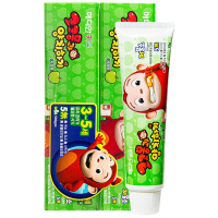 MEDIAN儿童牙膏75克x2个(苹果味)