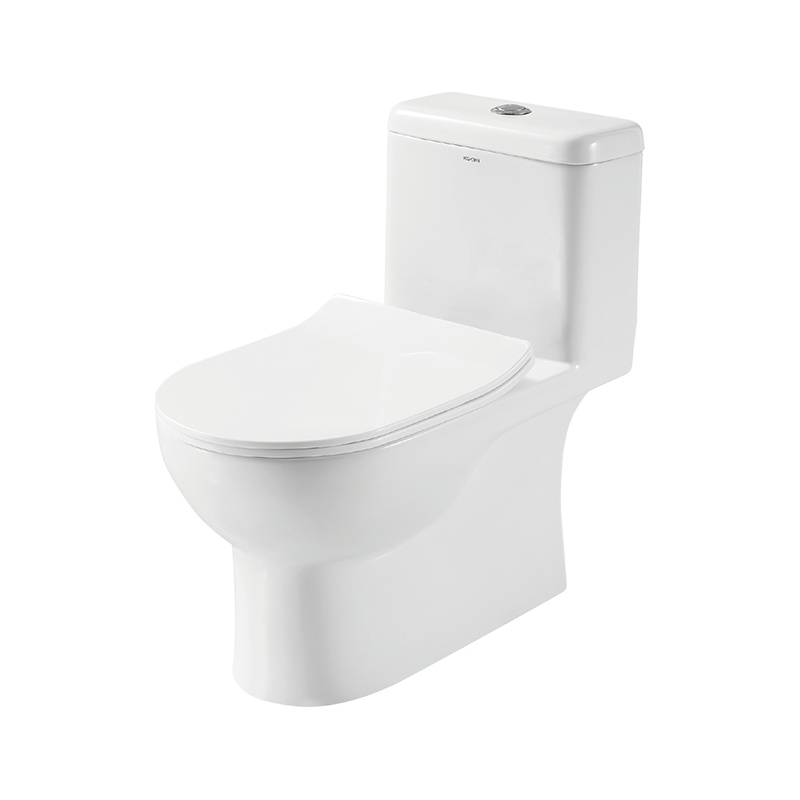 法恩莎卫浴马桶家用卫生间座便PP/脲醛盖板节水虹吸FB16121坐便器