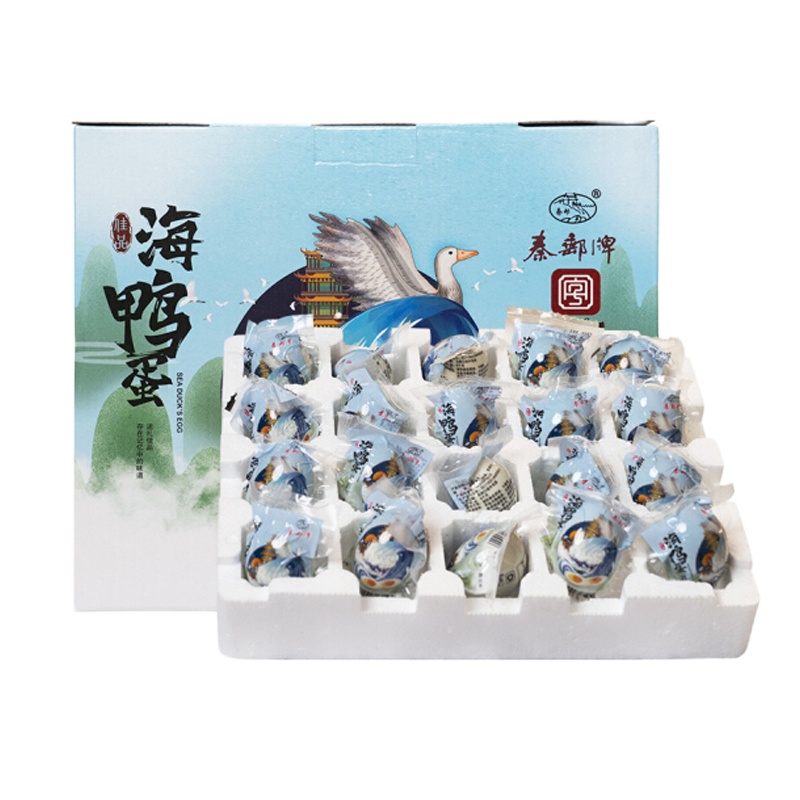 秦邮牌海鸭蛋(熟/20枚)60g*20