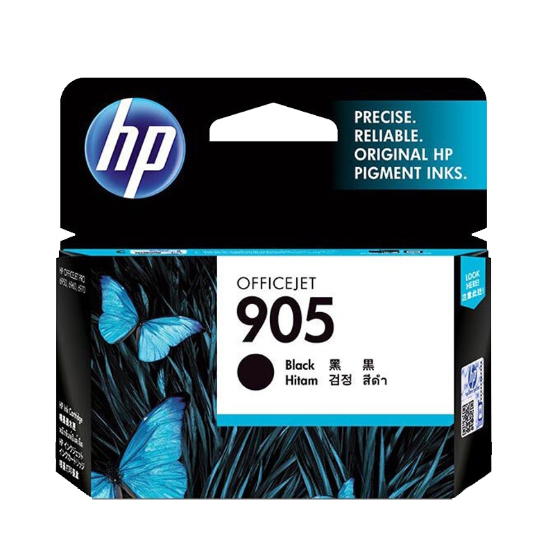 惠普(HP)T6M01AA 905 黑色墨盒(适用OfficeJet 6960 6970)