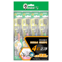 好来(黑人)柔丝护龈牙刷(2支装)*3卡