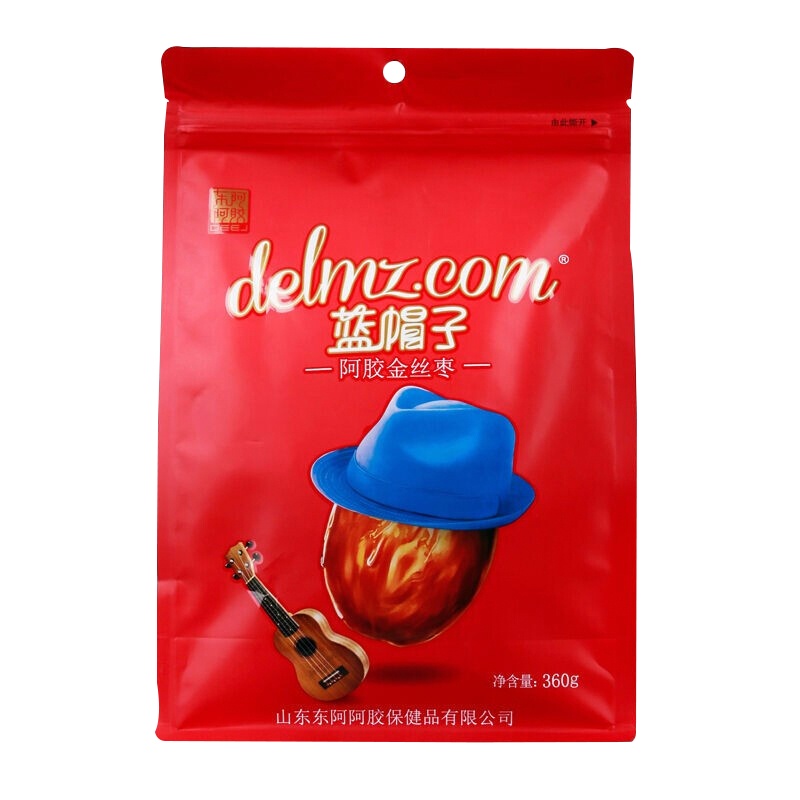 东阿阿胶蓝帽子阿胶枣360g