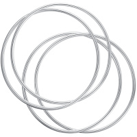 金一 足银S990成人女士手镯四环送女友送妈妈 BFE017 S990 (定价)