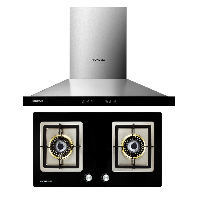 火王烟灶套餐 3A不锈钢D8+2QJ02/B 天然气 SN