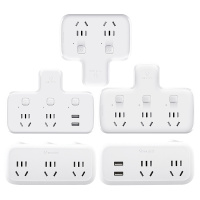 公牛插座转换器多孔开关智能面板墙式插线板无线不带线插排多功能家用正品一转二多用扩展万能转换插头分插器带USB