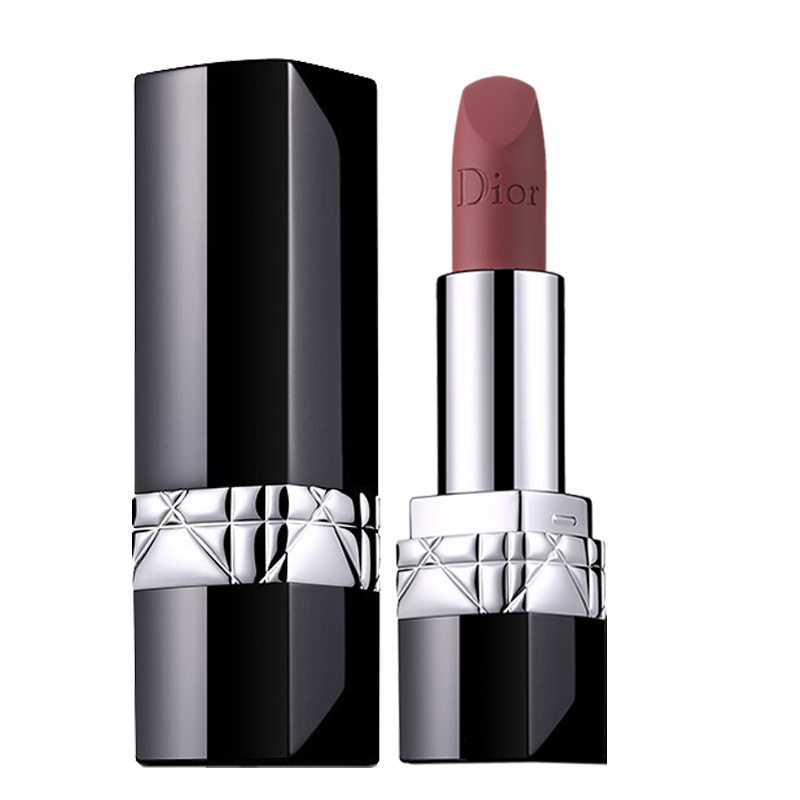 【专柜正品】Dior迪奥口红烈艳蓝金唇膏女士999滋润888哑光 772#豆沙色 赠玫瑰礼盒礼袋