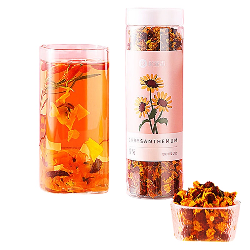 杞里香 昆仑雪菊 28g瓶装 昆仑山雪菊花 新疆特产 高寒雪菊 花草茶