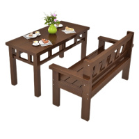 实木白色长椅 沙发椅阳台休闲椅 旧仿古靠背椅 可定做