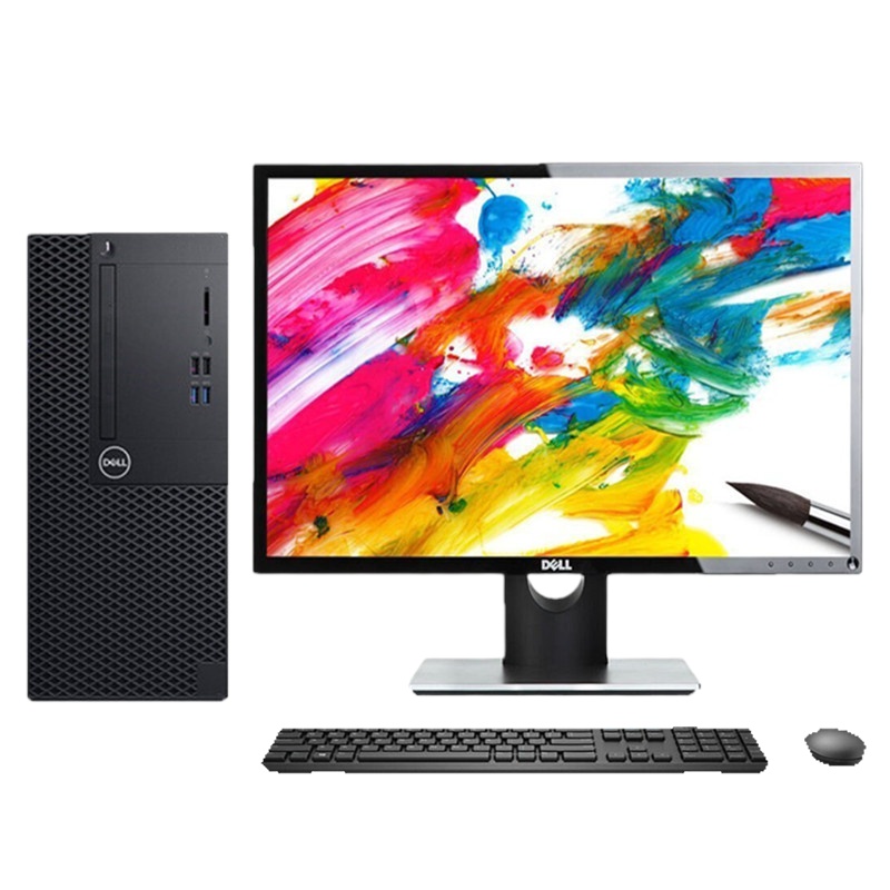 戴尔(Dell)Optiplex5070MT商用电脑整机19.5英寸显示器(I5-9500 4G 1T W10 三年)