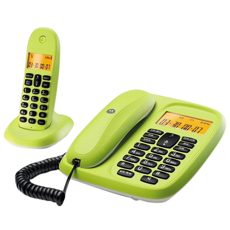 摩托罗拉 CL101C 有绳电话机 青柠檬