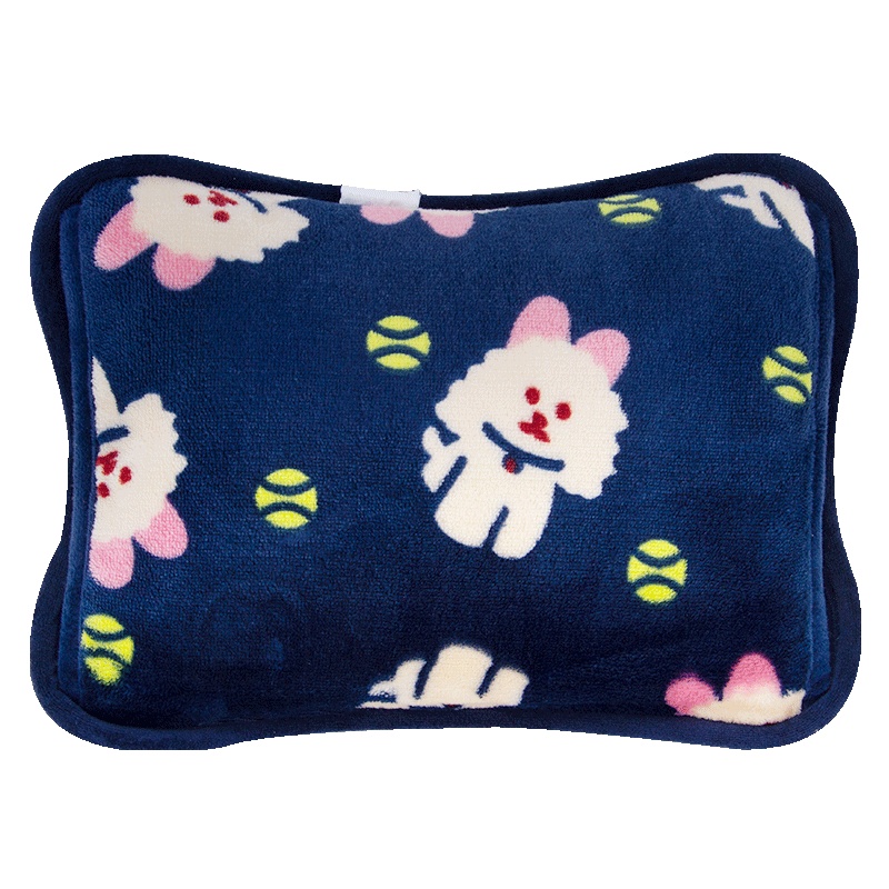 彩虹（RAINBOW）电热暖手宝 水电隔离暖水袋电热水袋暖宝宝充电安全防爆电暖宝送女朋友暖身绒布学生320-LG