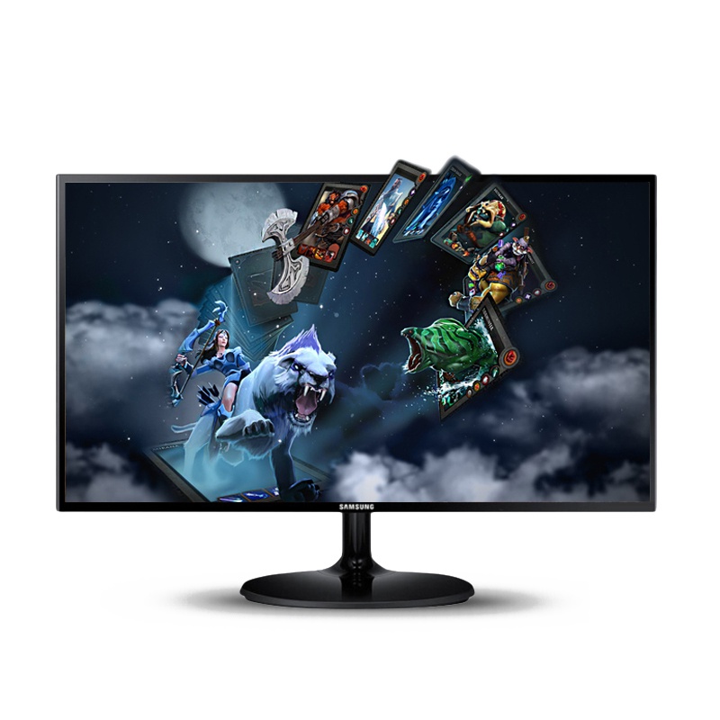 SAMSUNG/三星 S24F350FHC 23.5英寸液晶显示器 PLS高清 广视角 护眼电脑显示屏 可壁挂 HDMI