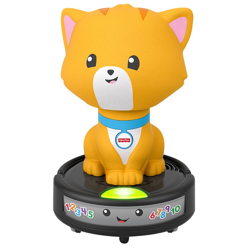 费雪智玩学爬小猫咪扫地机玩具GPN06